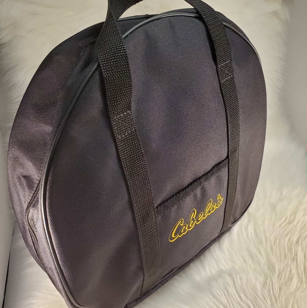NWOT CABELA'S BLACK CANVAS UTILITY BAG
